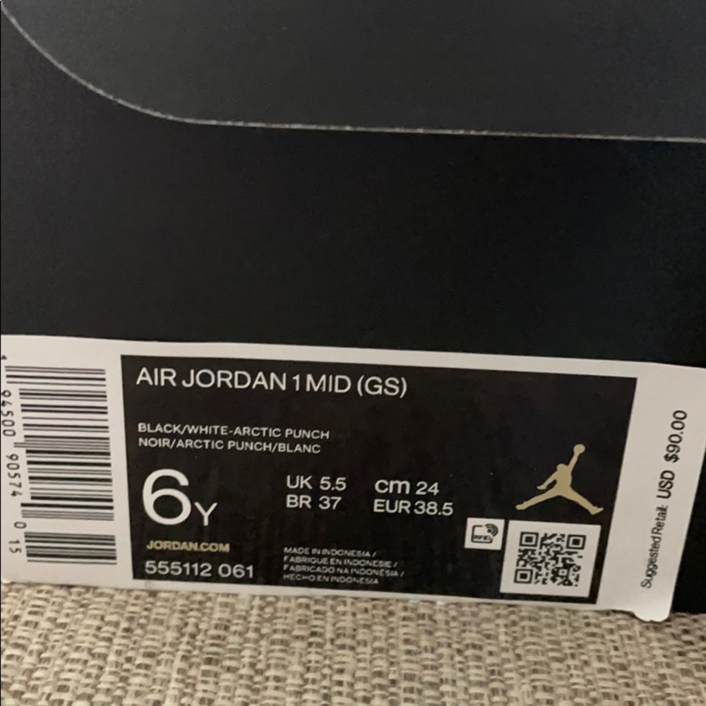 Air Jordan 1 Mid Arctic Punch - Picture 12 of 15